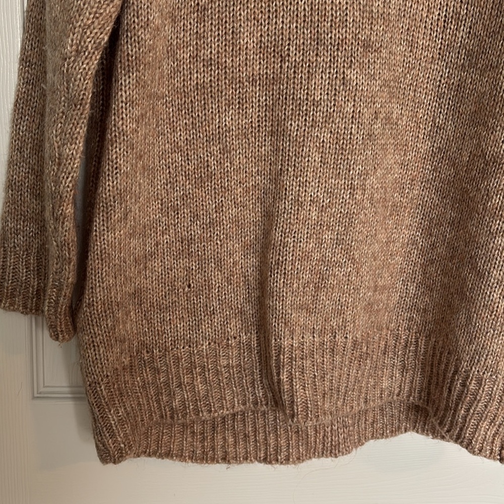 Massimo Dutti chunky wool blend knit cardigan - Picture 11 of 12